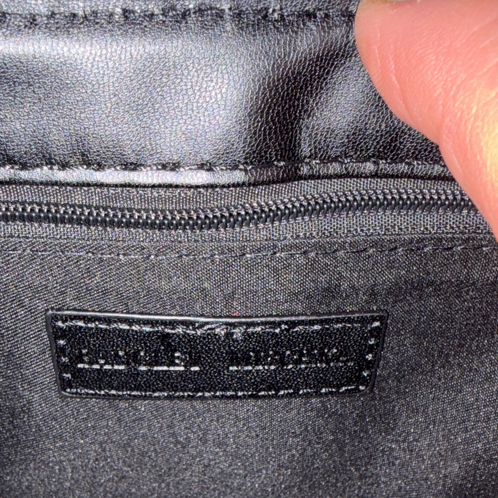 Badgley Mischka Black Quilted Chain-Detail Crossbody - Picture 11 of 11